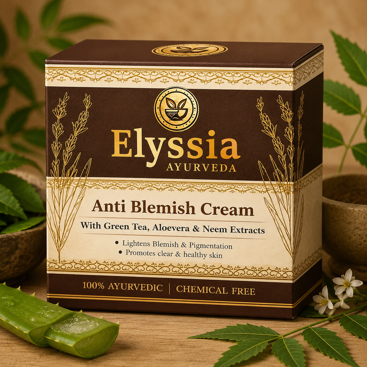 Elyssia Ayurveda Anti-Blemish Face Cream